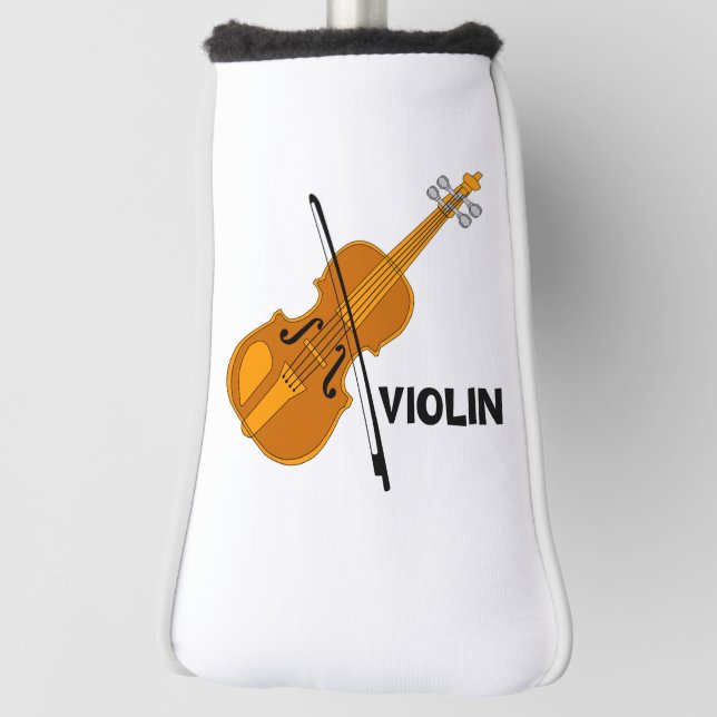 Tasse Violine Golf Headcover (Rotieren 90)