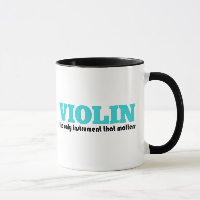 Tasse Violon le seul instrument (Droite)