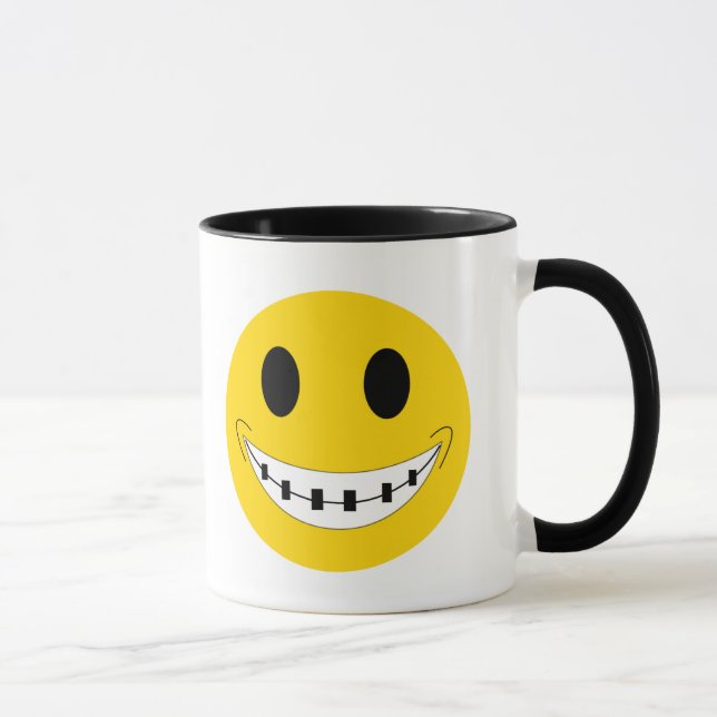Tasse Visage de croisillon (Droite)