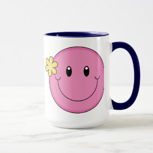 Tasse Visage rose