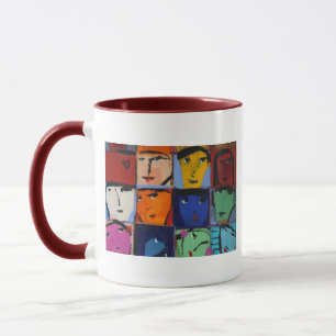 Tasse Visages
