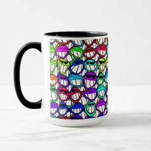 Tasse Visages souriants cool