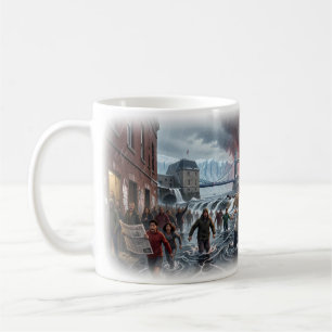 Tasse Vision de la scène de tempête apocalyptique 