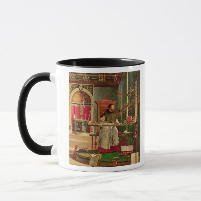 Tasse Vision de St Augustine, 1502-08 (Gauche)