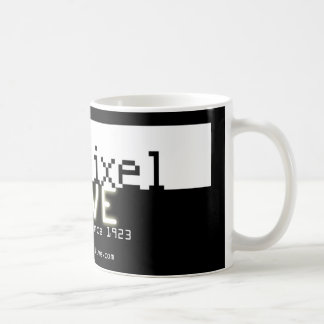 Tasse vivante de pixel mort