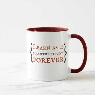 Tasse Vivez comme si vous étiez muet