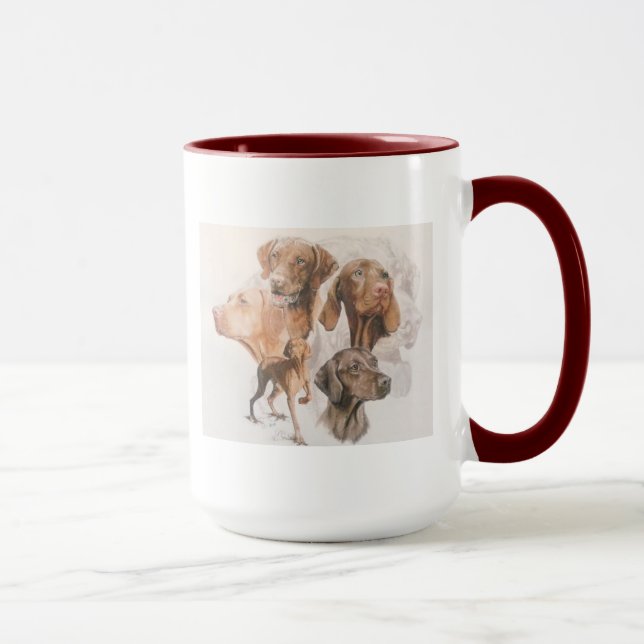 Tasse Vizsla hongroise (Droite)