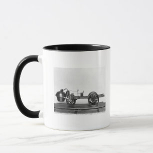 Tasse voiture Vapeur-actionnée inventée