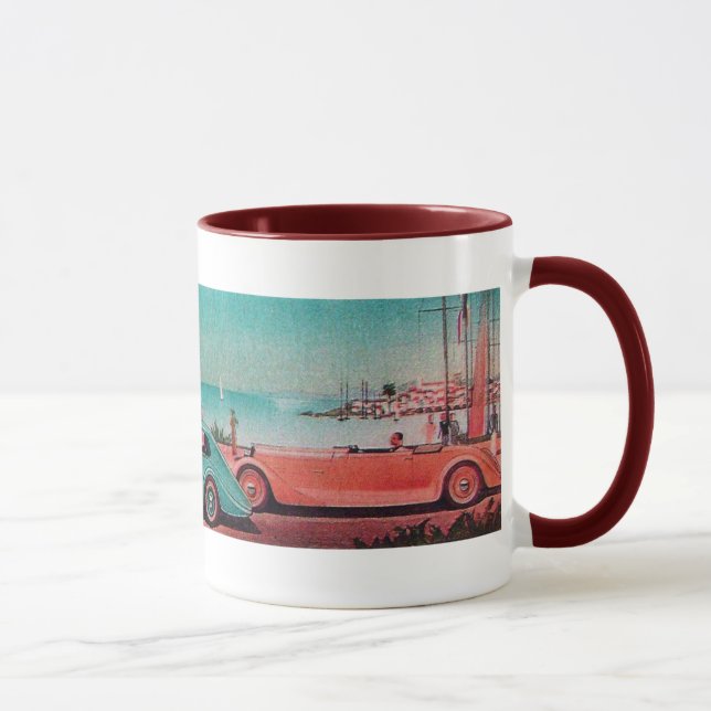 TASSE VOITURES RETRO (Droite)