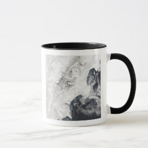 Tasse Volcans dans la péninsule centrale du Kamchatka