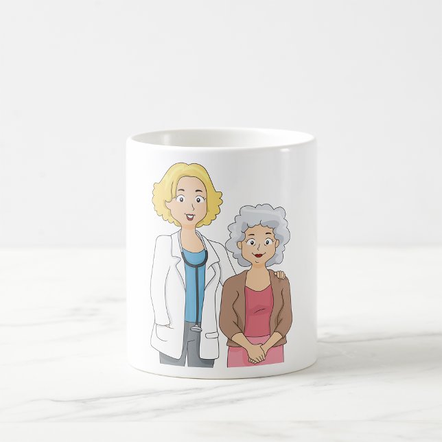 Tasse von Arzt und Patient (Von Creator hochgeladen)