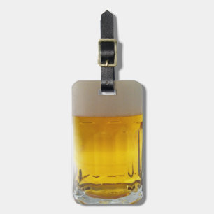 Tasse von Bier Gepäckanhänger