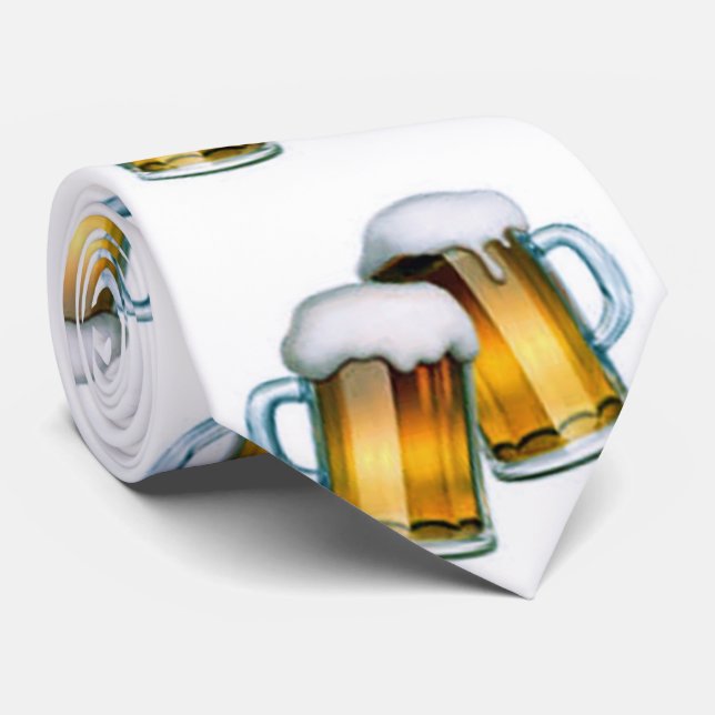 ****TASSE von BIER**** Krawatte (Gerollt)