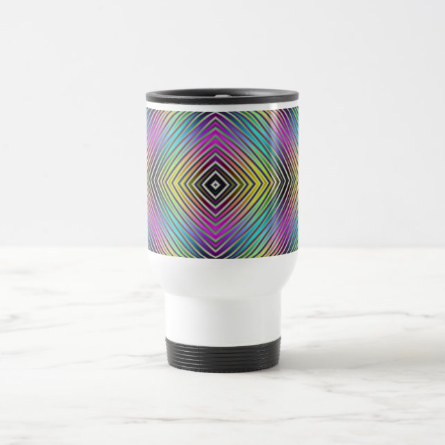 Tasse von Diamantlinien (Mittel)