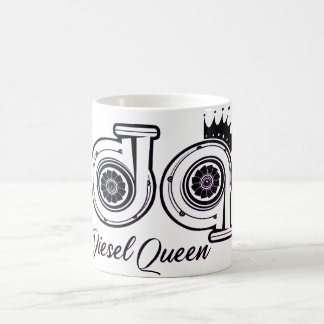 Tasse von Dieselköniginnen-Logos