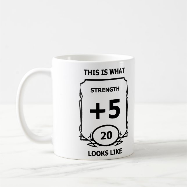 Tasse von Dungeons und Drachen (Links)
