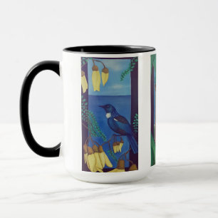 Tasse von einheimischen Vögeln