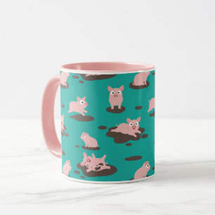 Tasse von Ferkeln