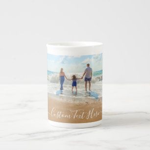 Tasse von Foto-Knochen-China mit benutzerdefiniert