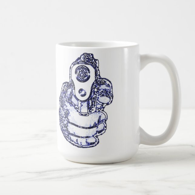 Tasse von gepunkteten Waffen (Rechts)