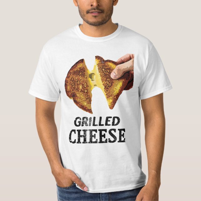 Tasse von Grillkäse T-Shirt (Vorderseite)