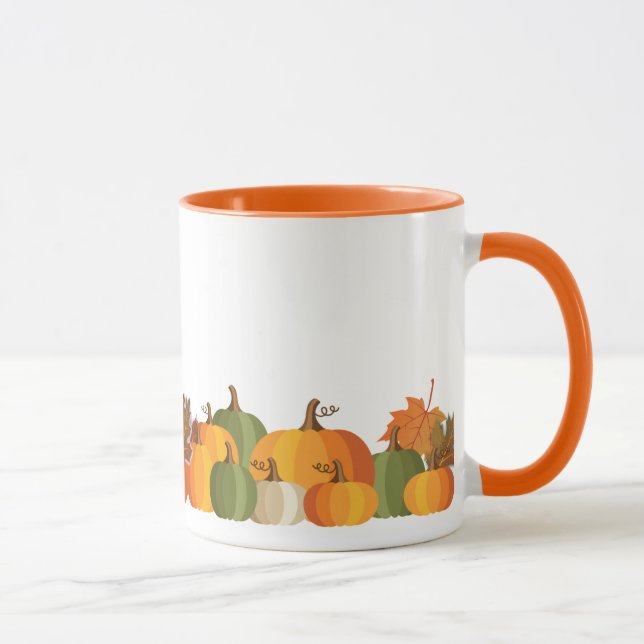 Tasse von Herbstpumpen (Rechts)