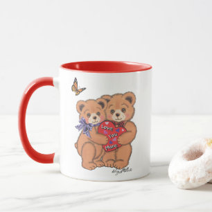 Tasse von Herz und Bär