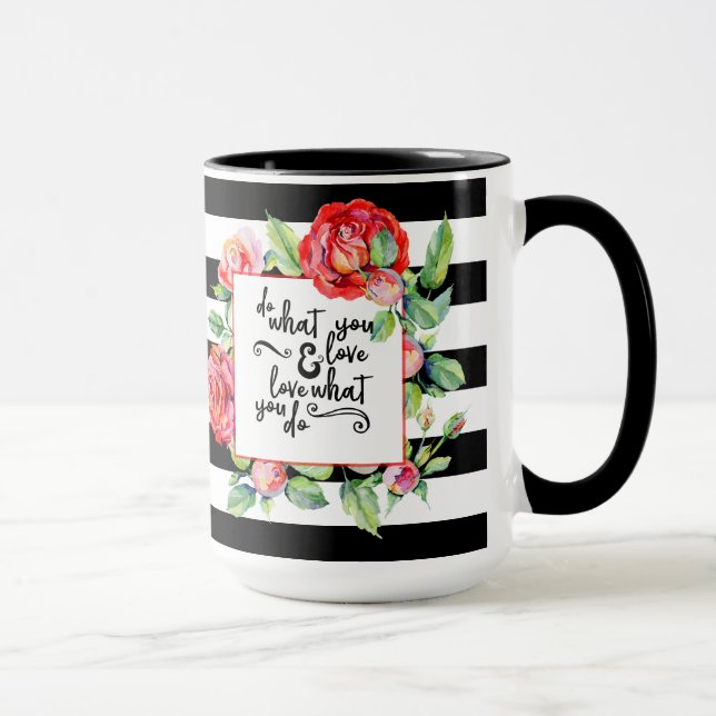 Tasse von inspirierenden Zitaten - Tun Sie, was Si (Rechts)