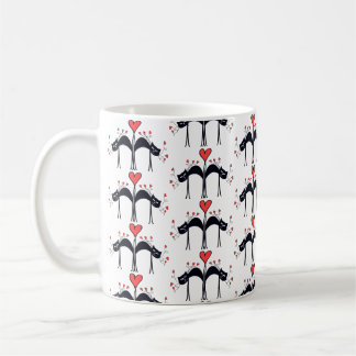 Tasse von Katzen und Herz