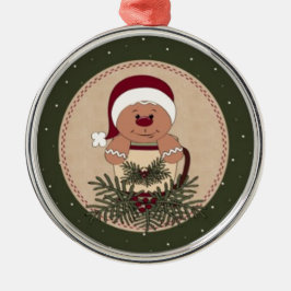 Tasse von Lebkuchen Ornament Aus Metall