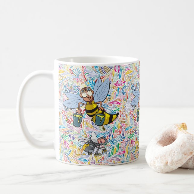 Tasse von Malern (Mit Donut)