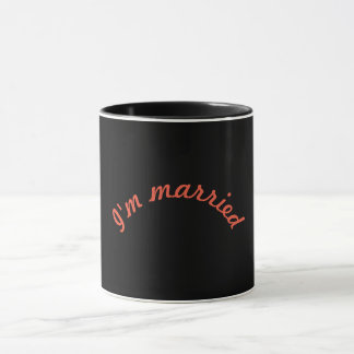 Tasse von Mann und Ehefrau