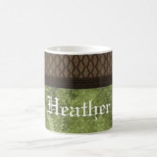 Tasse von Metallgetriebe, grün