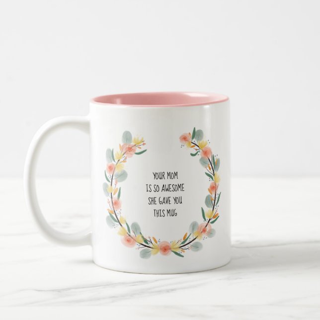Tasse von Mutter zu Tochter (Links)