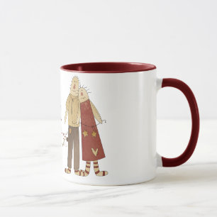 Tasse von Nähgeschenken
