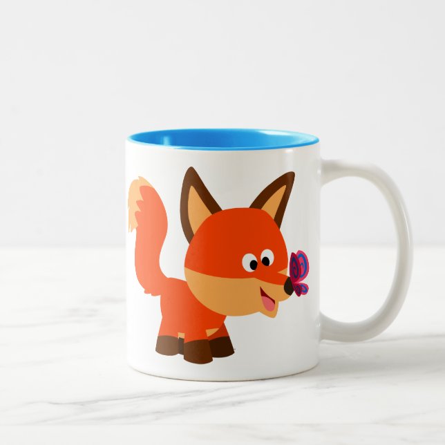 Tasse von niedlichen Cartoon (Rechts)