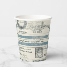 Tasse von Papier mit automatischem Design