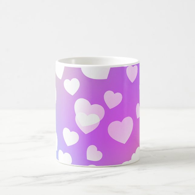 Tasse von Pastelherzen (Mittel)