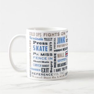 Tasse von Piloten mit Piloten Lingo und A-10