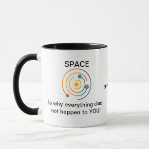 Tasse von Raum und Zeit