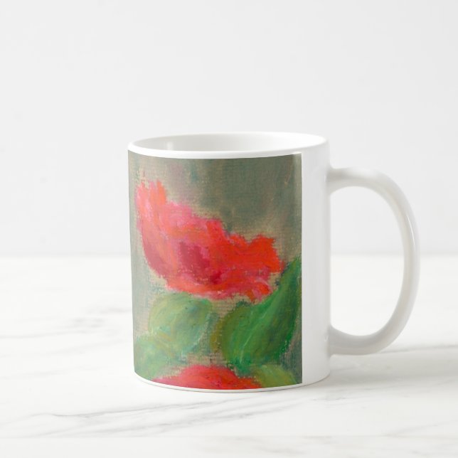 Tasse von rote Rosen (Rechts)