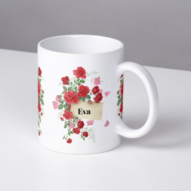 Tasse von rote Rosen (Von Creator hochgeladen)