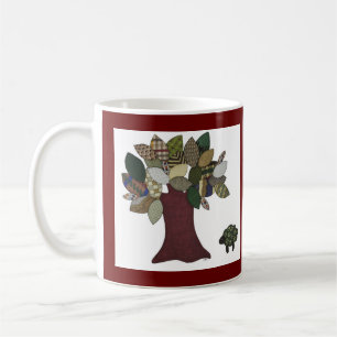 Tasse von Schafen und Bäumen