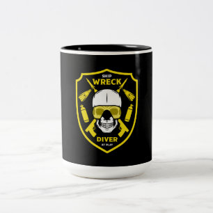 Tasse von Schiffswracktauchern