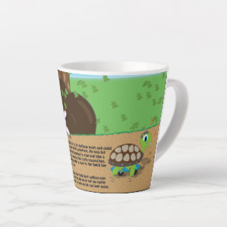 Tasse von Schildkröten und Kaninchen