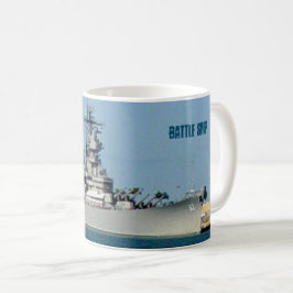 Tasse von Schlachtschiffen