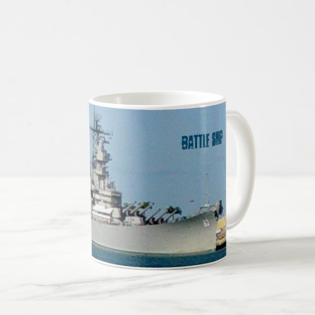 Tasse von Schlachtschiffen (VorderseiteRechts)