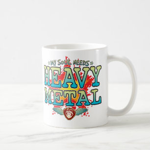 Tasse von schwermetallhaltigem Soul