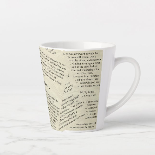 Tasse von Stolz und Vorurteilen (Rechts)