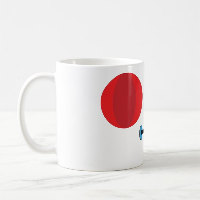 Tasse von Übungswerkzeugen für Cartoon (Links)